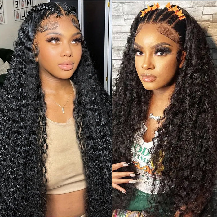 13x4 Glueless Water Wave Lace Wig