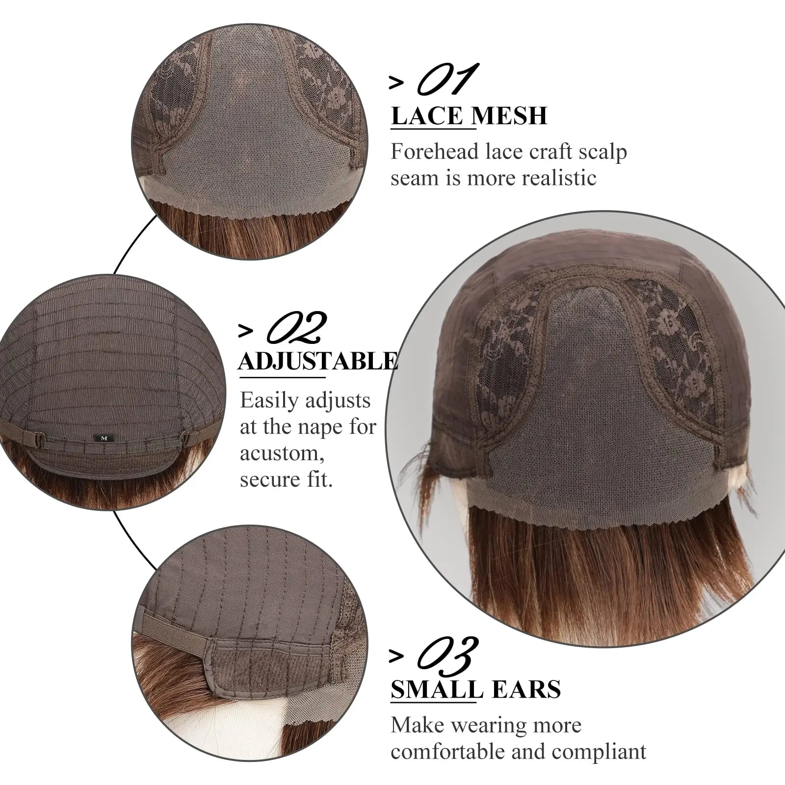 Elegance Pixie Wig – HD Lace Remy Hair