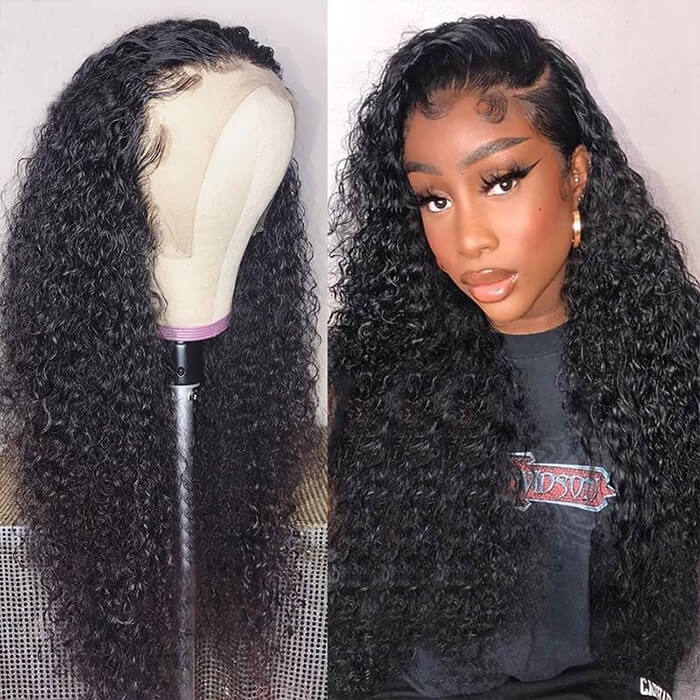 Curly HD Lace Wig – Glueless 13x4 Fit