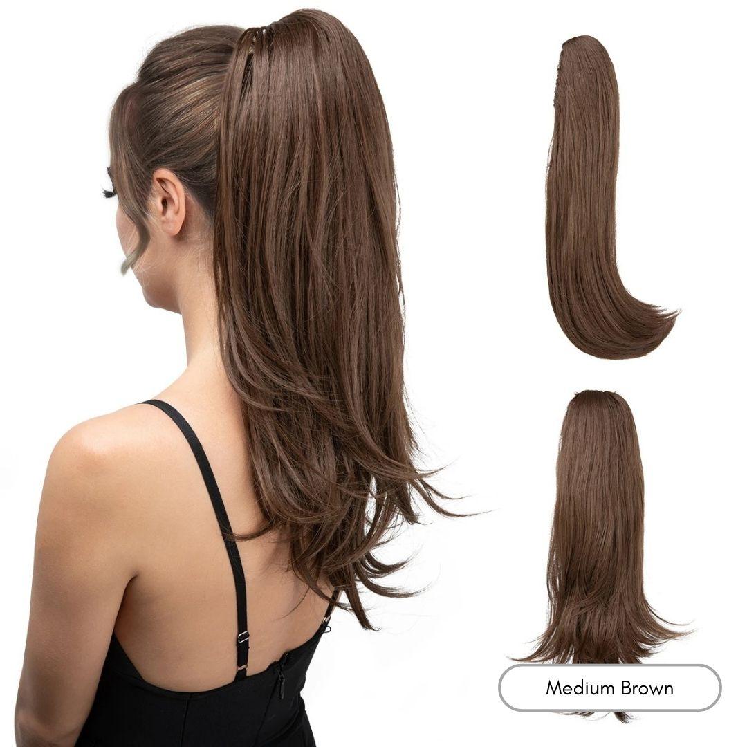 Sleek Claw Clip Ponytail Extension