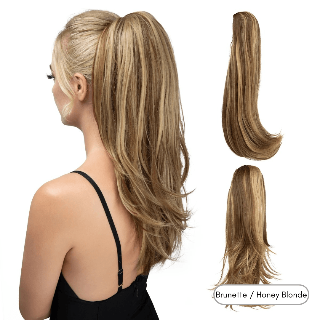 Sleek Claw Clip Ponytail Extension