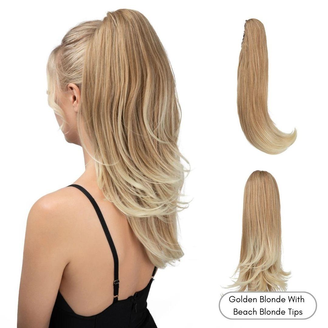 Sleek Claw Clip Ponytail Extension