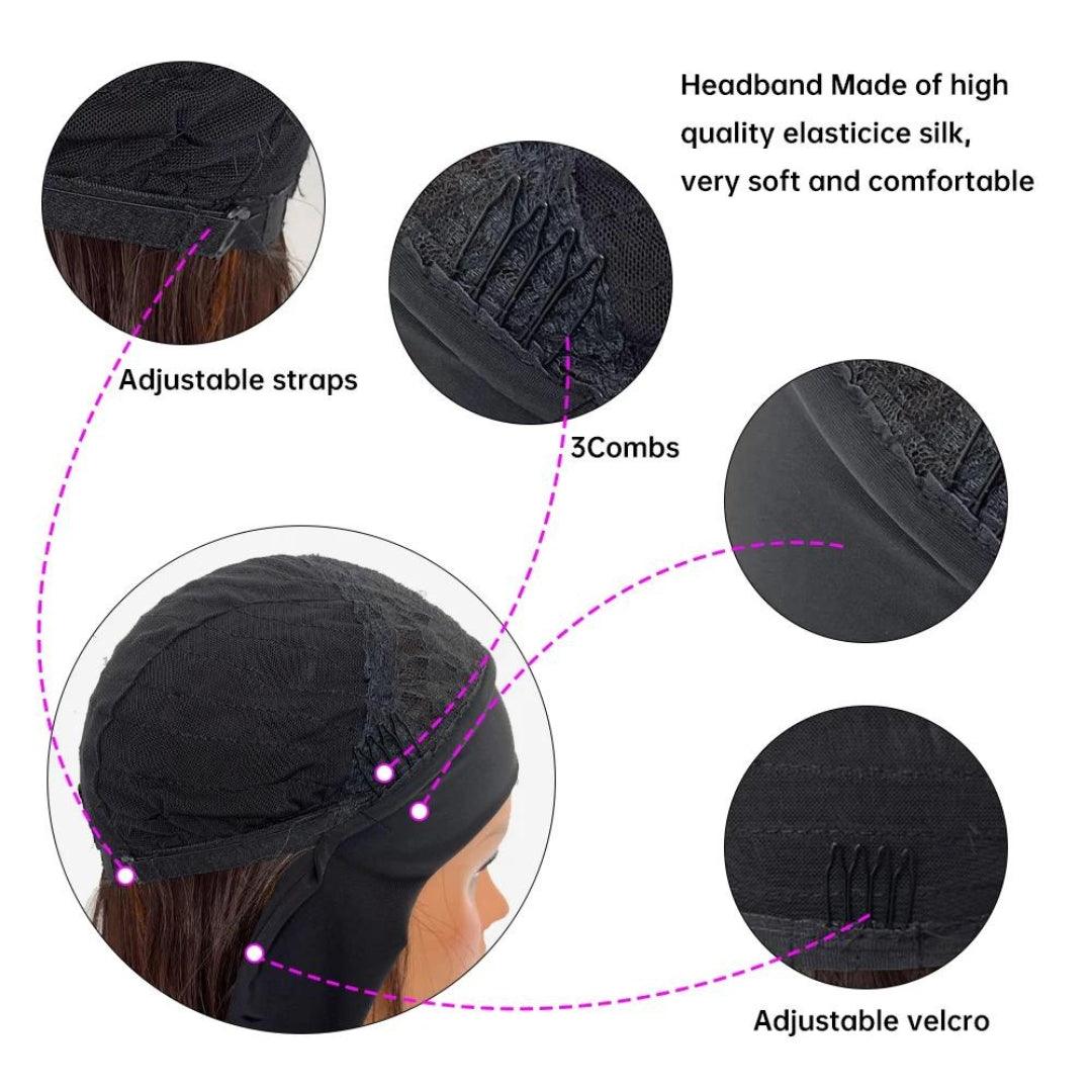 Deep Wave Headband Wig – Natural Black