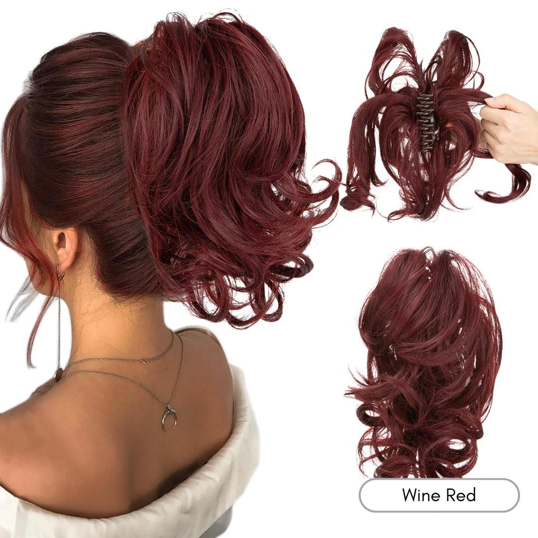 Wavy Claw Clip Ponytail Extension – Instant Volume in Synthetic Fiber