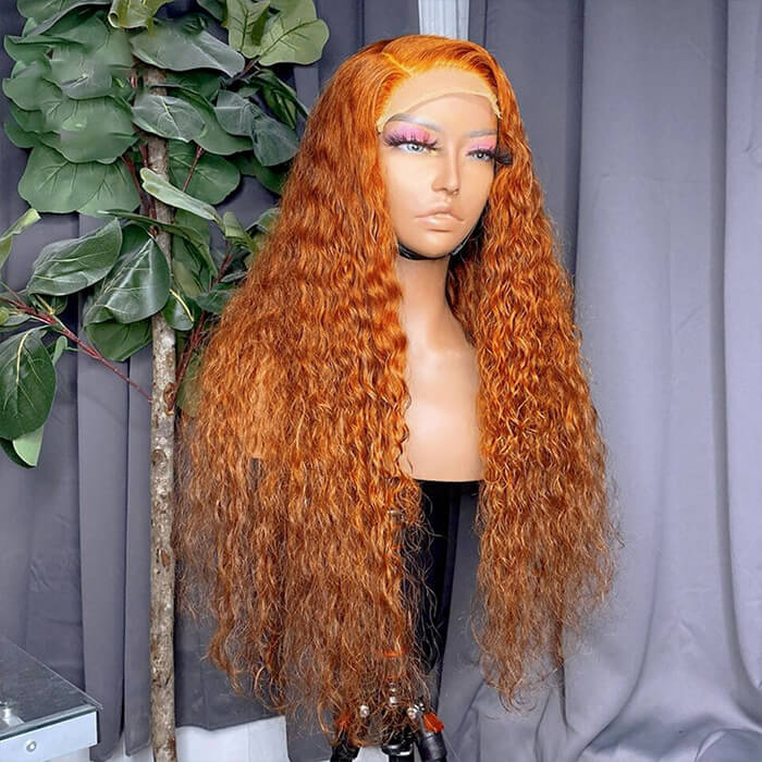 Ginger Water Wave Wig – HD Lace 13x4