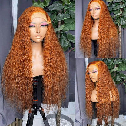 Ginger Water Wave Wig – HD Lace 13x4