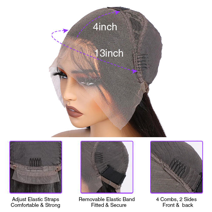 Short Body Wave Bob Wig – 13x4 HD Lace