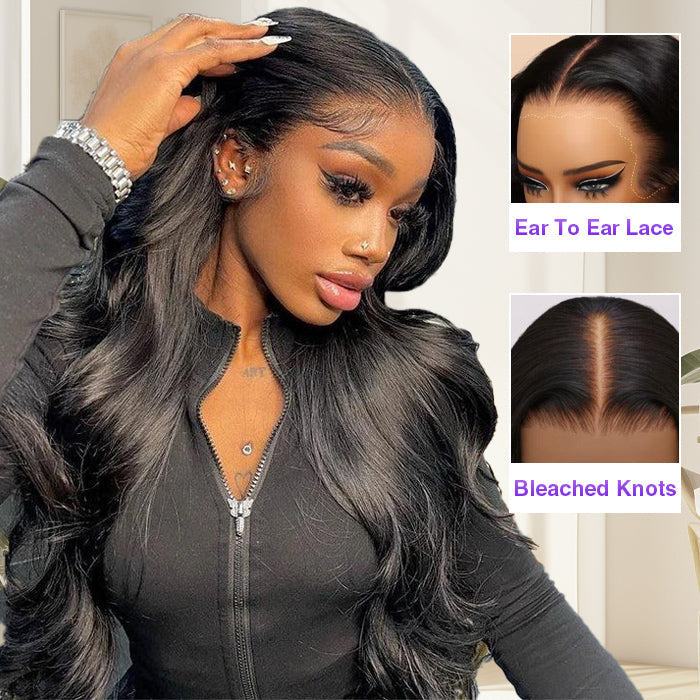 Body Wave Wig – Glueless HD Lace 13x4/13x6, Pre-Curled