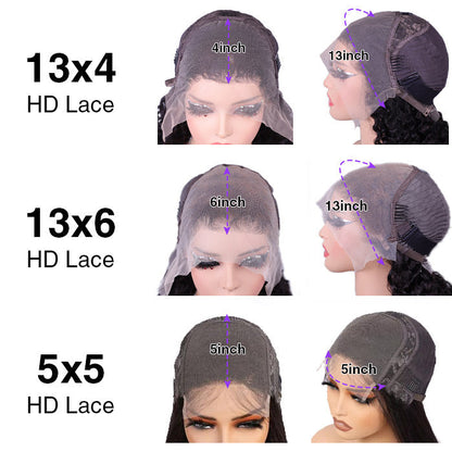 Blonde Highlight Curly Wig – HD Lace 13x4