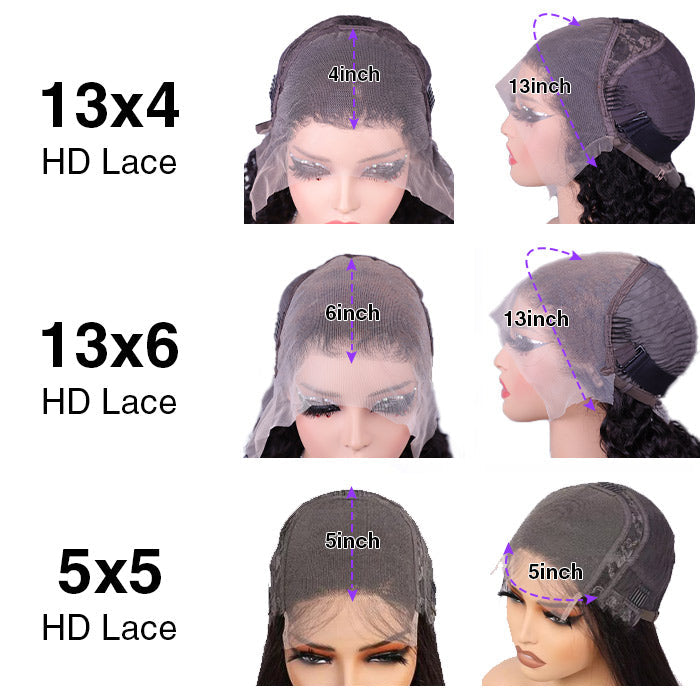 Blonde Highlight Curly Wig – HD Lace 13x4