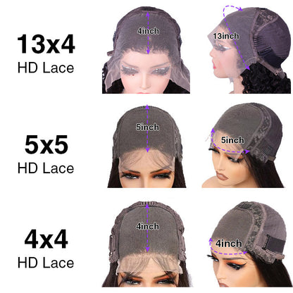 Ginger Water Wave Wig – HD Lace 13x4