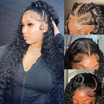 Curly HD Lace Wig – Glueless 13x4, Pre-Cut