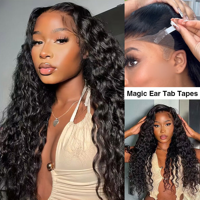 13x4 Glueless Water Wave Lace Wig