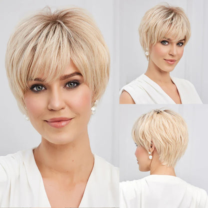 Elegance Pixie Wig – HD Lace Remy Hair