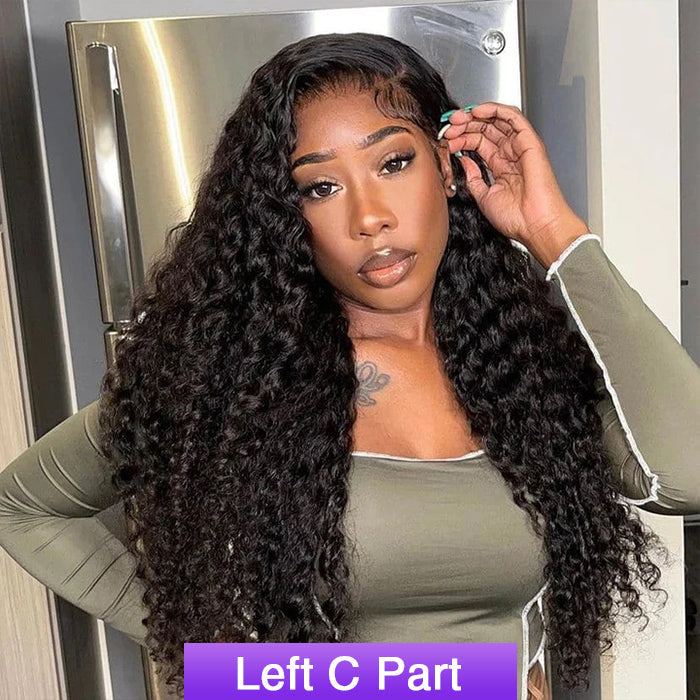 Deep Wave HD Lace Wig – Glueless 13x4 C-Part