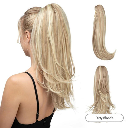 Sleek Claw Clip Ponytail Extension