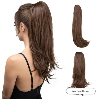 Sleek Claw Clip Ponytail Extension